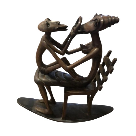PLAYING MOTHER AND CHILD