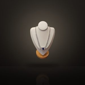 TANZANITE DIA. NECKLACE WG — The Vault at Cultural Heritage