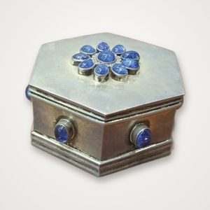 SILVER HEXAGON BOX — The Vault at Cultural Heritage