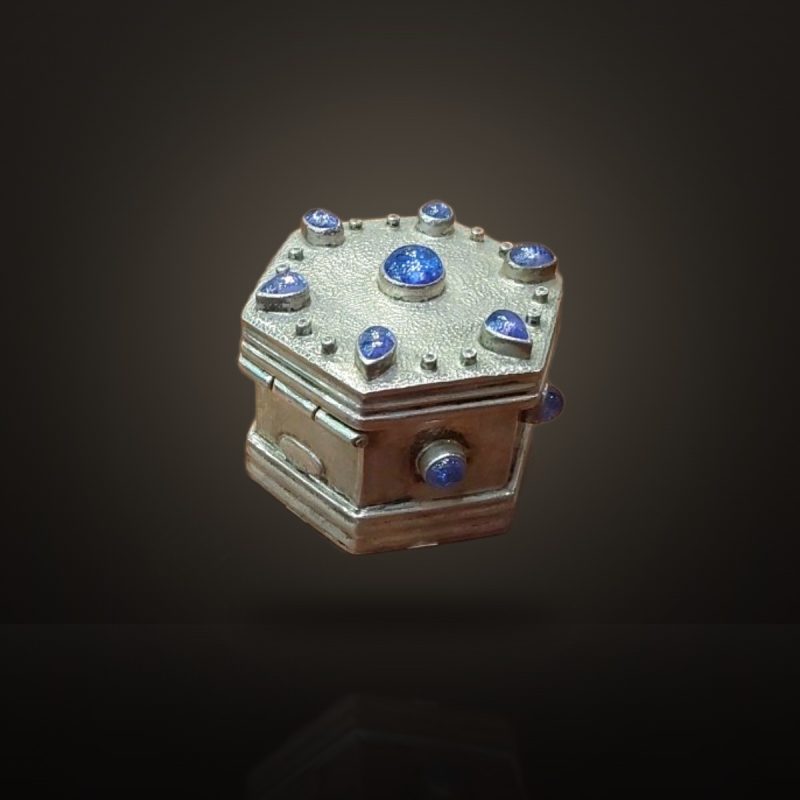 SILVER HEXAGON BOX
