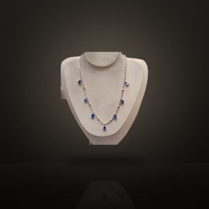 TANZANITE SILVER NECKLACE — The Vault at Cultural Heritage