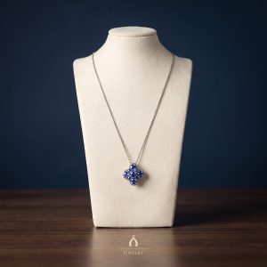 Tanzanite Silver Necklace — The Vault, Cultural Heritage