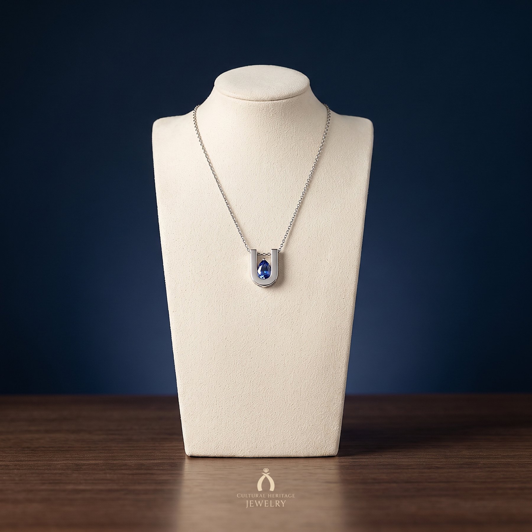Tanzanite Silver Necklace — The Vault, Cultural Heritage