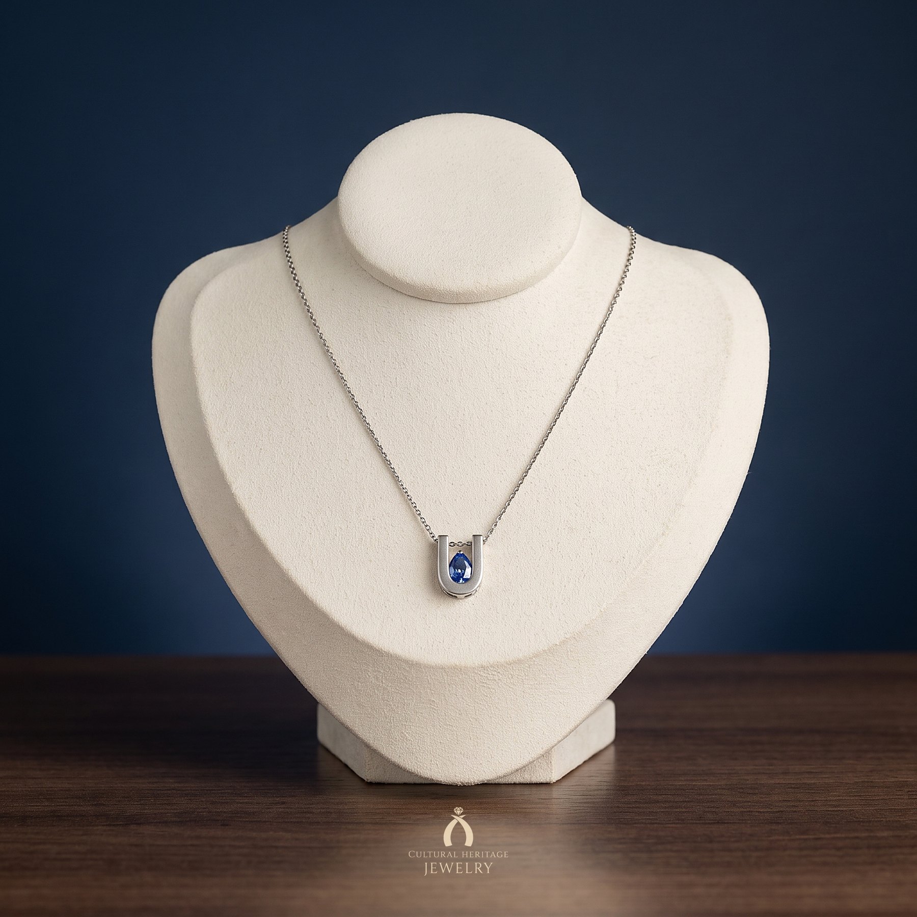 Tanzanite Silver Necklace — The Vault, Cultural Heritage
