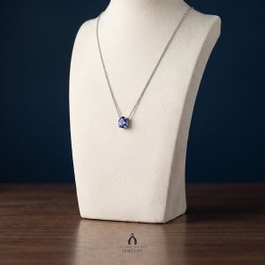 Tanzanite Silver Necklace — The Vault, Cultural Heritage