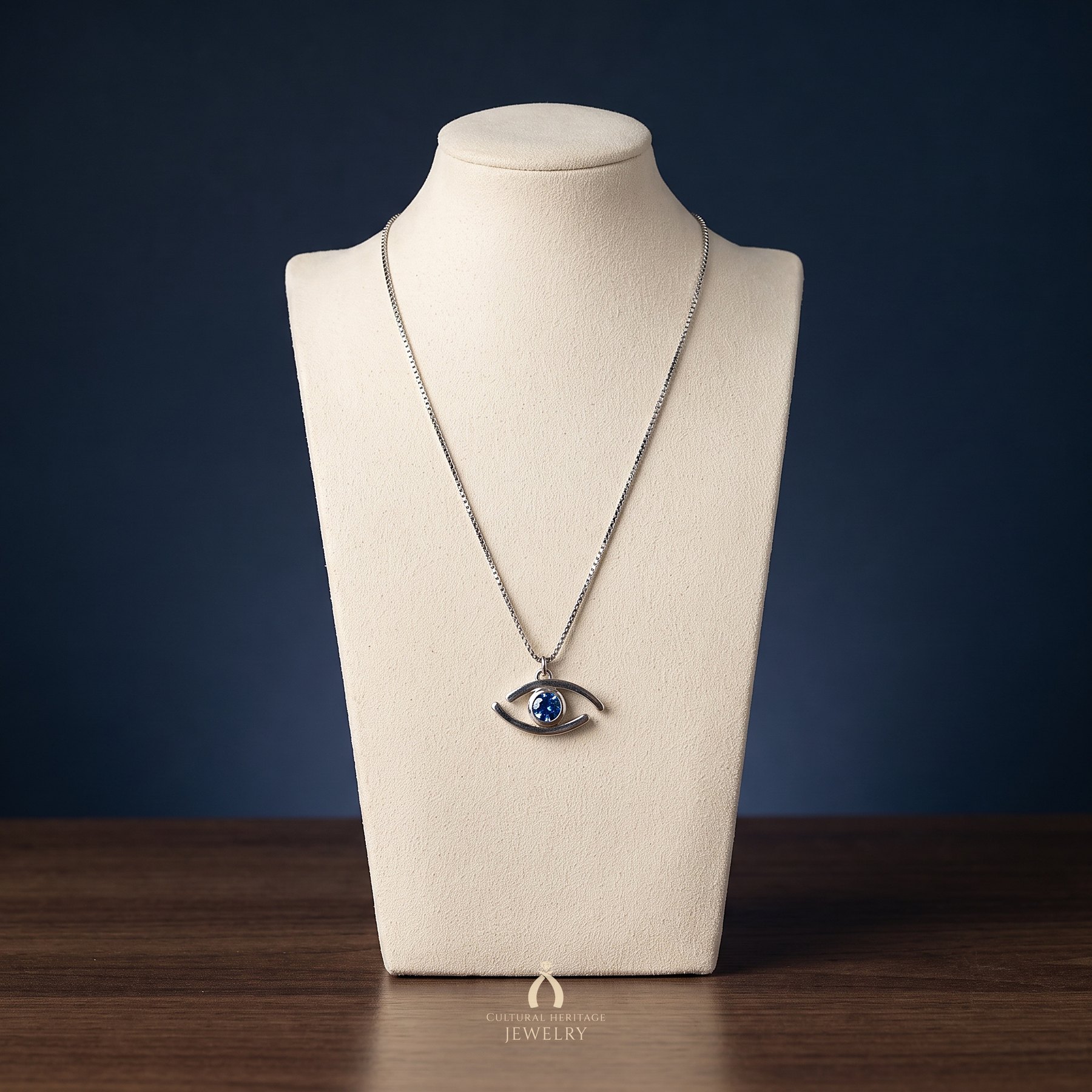 Tanzanite Silver Necklace — The Vault, Cultural Heritage