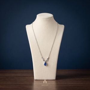 Tanzanite Silver Necklace — The Vault, Cultural Heritage