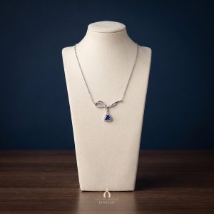 Tanzanite Silver Necklace — The Vault, Cultural Heritage
