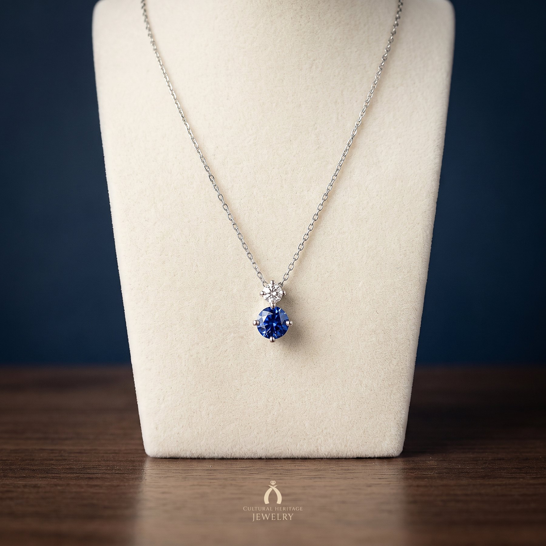 Tanzanite Silver Necklace — The Vault, Cultural Heritage