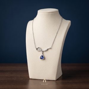 Tanzanite Silver Necklace — The Vault, Cultural Heritage