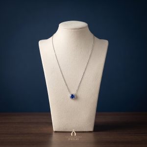 Tanzanite Silver Necklace — The Vault, Cultural Heritage