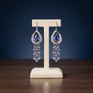 Tanzanite Silver Earrings — The Vault, Cultural Heritage