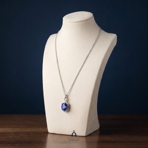 White Gold Tanzanite Necklace — The Vault, Cultural Heritage