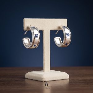 Tanzanite Silver Earrings — The Vault, Cultural Heritage