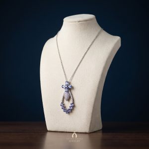 Tanzanite Silver Necklace — The Vault, Cultural Heritage