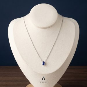 Tanzanite Silver Necklace — The Vault, Cultural Heritage