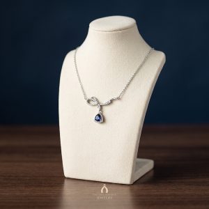 Tanzanite Silver Necklace — The Vault, Cultural Heritage