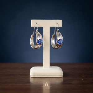 Tanzanite Silver Earrings — The Vault, Cultural Heritage