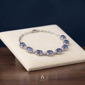 Tanzanite Silver Bracelet — The Vault, Cultural Heritage