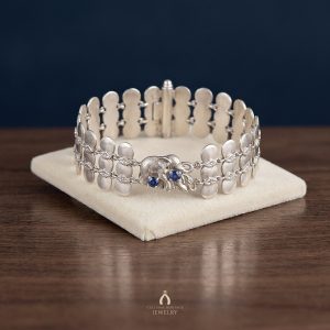 Tanzanite Silver Bracelet — The Vault, Cultural Heritage