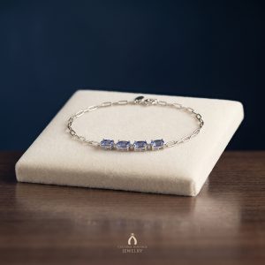 Tanzanite Silver Bracelet — The Vault, Cultural Heritage