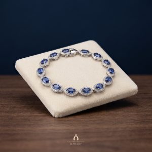 Tanzanite Silver Bracelet — The Vault, Cultural Heritage