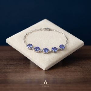 Tanzanite Silver Bracelet — The Vault, Cultural Heritage