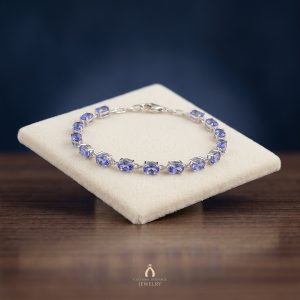 Tanzanite Silver Bracelet — The Vault, Cultural Heritage