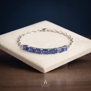 Tanzanite Silver Bracelet — The Vault, Cultural Heritage