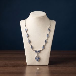 Tanzanite Silver Necklace — The Vault, Cultural Heritage