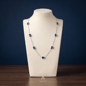 Tanzanite Silver Necklace — The Vault, Cultural Heritage
