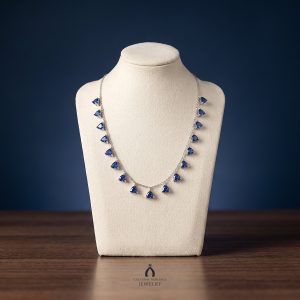 Tanzanite Silver Necklace — The Vault, Cultural Heritage