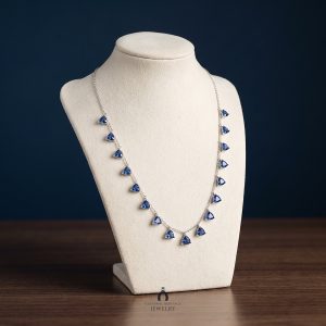 Tanzanite Silver Necklace — The Vault, Cultural Heritage