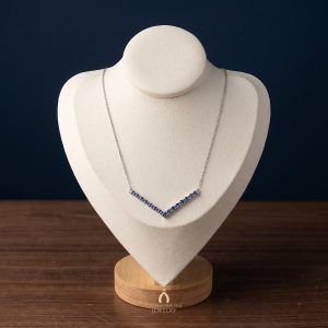 Tanzanite Silver Necklace — The Vault, Cultural Heritage