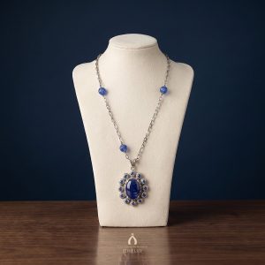 Tanzanite Silver Necklace — The Vault, Cultural Heritage