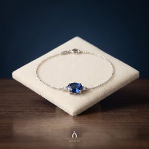 Tanzanite Bracelet White Gold — The Vault, Cultural Heritage