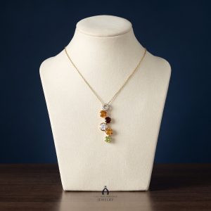 Yellow Gold Citrine Pendant — The Vault, Cultural Heritage
