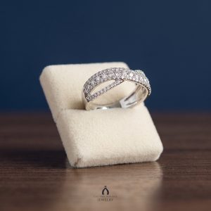 White Gold Ring with Diamonds — The Vault, Cultural Heritage