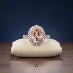 White Gold Morganite Ring — The Vault, Cultural Heritage