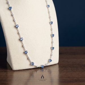 Tanzanite Silver Necklace — The Vault, Cultural Heritage