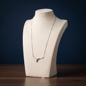 Tanzanite White Gold Necklace — The Vault, Cultural Heritage
