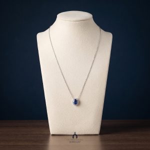 Tanzanite Silver Necklace — The Vault, Cultural Heritage