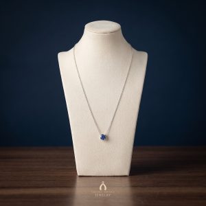 Tanzanite Silver Necklace — The Vault, Cultural Heritage