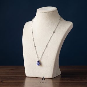 Tanzanite Silver Necklace — The Vault, Cultural Heritage