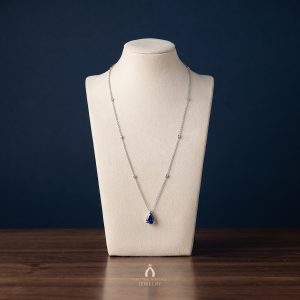 Tanzanite Silver Necklace — The Vault, Cultural Heritage