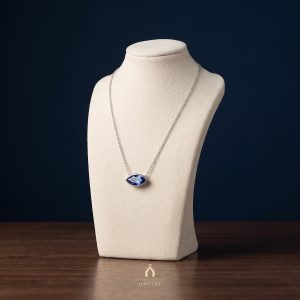 Tanzanite Silver Necklace — The Vault, Cultural Heritage