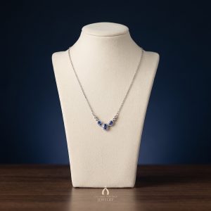 Tanzanite Silver Necklace — The Vault, Cultural Heritage