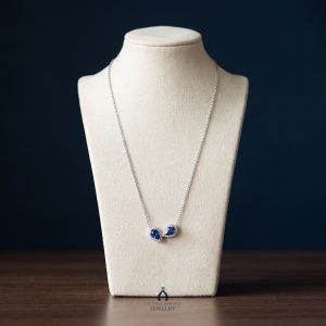 Tanzanite Silver Necklace — The Vault, Cultural Heritage
