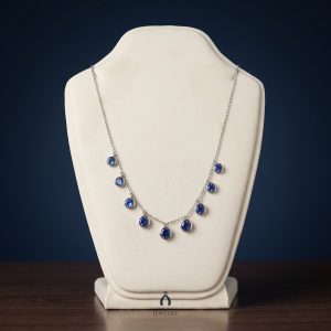 Tanzanite Silver Necklace — The Vault, Cultural Heritage