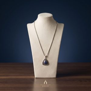 Tanzanite Silver Cabachon Necklace — The Vault, Cultural Heritage